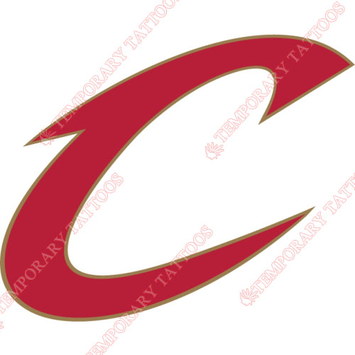 Cleveland Cavaliers Customize Temporary Tattoos Stickers NO.958
